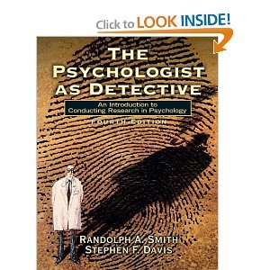 The Psychologist as Detective 4th (Fourth) Edition BYSmith