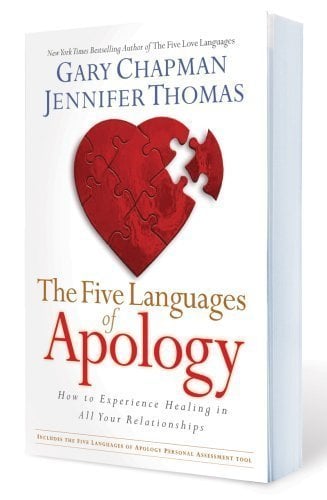 Book Cover The Five Languages of Apology: How to Experience Healing in all Your Relationships By Gary Chapman, Jennifer Thomas