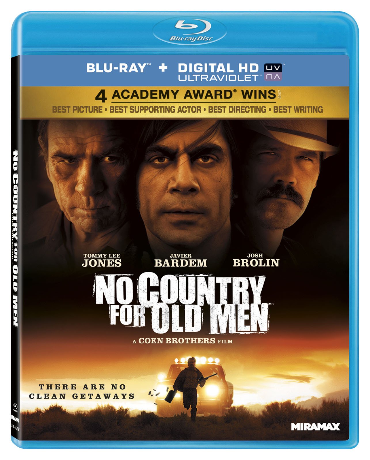 Book Cover No Country For Old Men [Blu-ray + Digital]