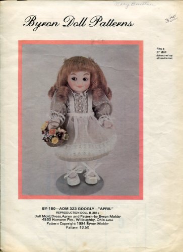 AOM 323 Googly "April" Pattern (Byron Doll Patterns)