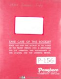 Pangborn CH2 Dust Collector Operators Instruction, Maintenance & Parts Manual
