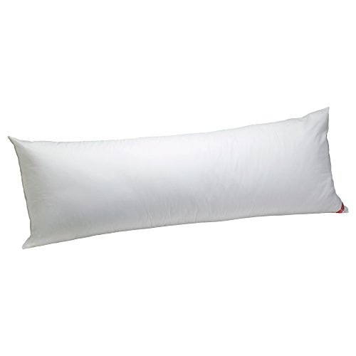 Book Cover AllerEase 100% Cotton Allergy Protection Medium Density Body Pillow, 20