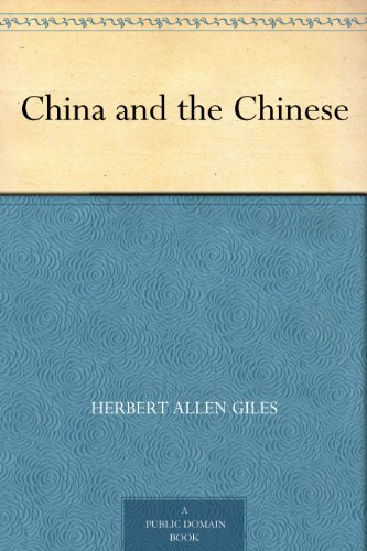 China and the Chinese