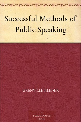 Successful Methods of Public Speaking