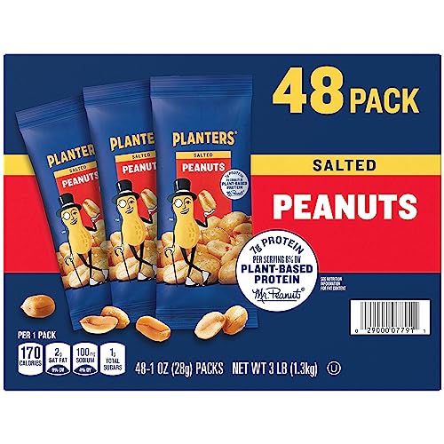 Planters Salted Peanuts (48 1-ounce packs) by Planters
