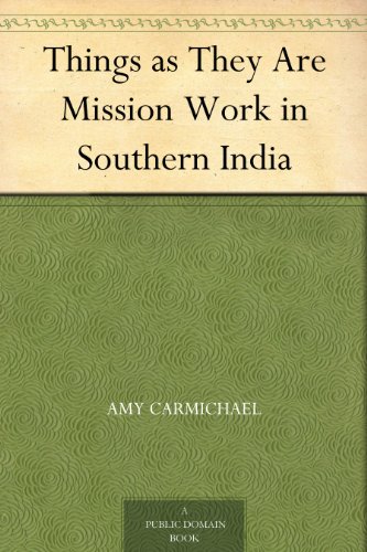 Book Cover Things as They Are Mission Work in Southern India