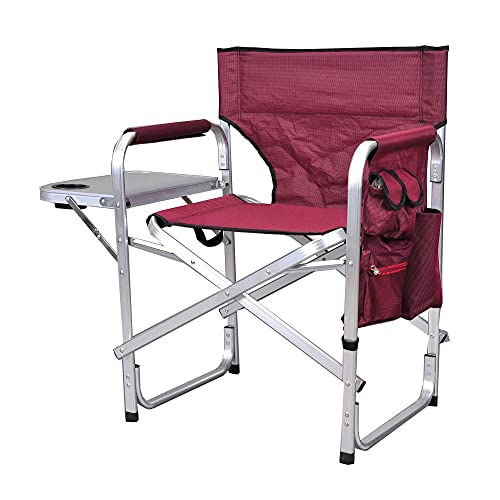 Book Cover Stylish Camping Full Back Folding Director's Chair