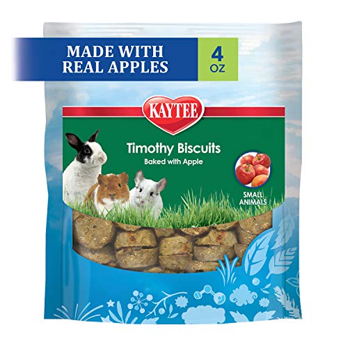 Book Cover Kaytee Timothy Biscuits Baked Treat, Apple, 4 oz