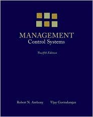 Management Control Systems 12th (twelve) edition Text Only