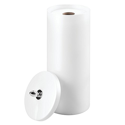 Book Cover iDesign Toilet Paper, Set of 1, Pearl White