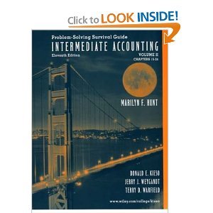 Chapters 15-24 Self-study Problems/solutions Book for Intermediate Accounting (11th Edition)