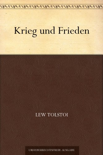 Krieg und Frieden (German Edition)