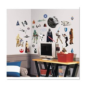 Joy Toy Stickers repositionnables Star Wars Classique Multicolore
