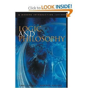 Logic and Philosophy 9th edition byTidman