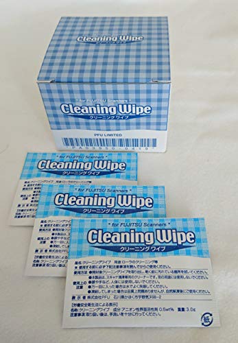 Fujitsu PA03950-0419 Scanner Consumable Cleaning Wipes, 24/pack