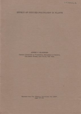 Effect of Induced Polyploidy in Plants