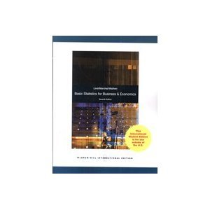 Basic Statistics for Business and Economics 7th (Seventh) Edition byLind