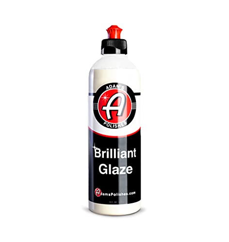 Adam's Brilliant Glaze 16oz - Amazing Depth, Gloss and Clarity - Achieve that Deep, Wet Looking Shine - Super Easy On and Easy Off (16 oz)
