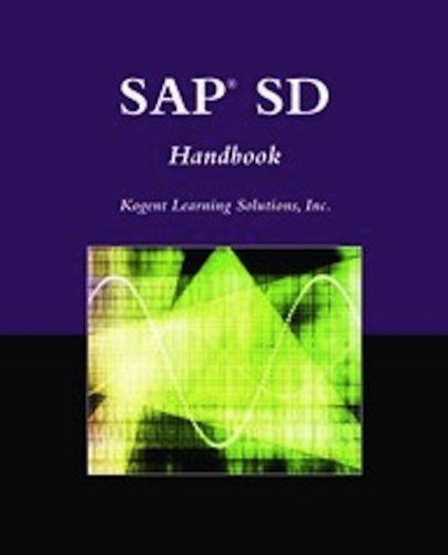 By Kogent Inc.: SAP SD Handbook (The Jones and Bartlett Publishers Sap Book Series)