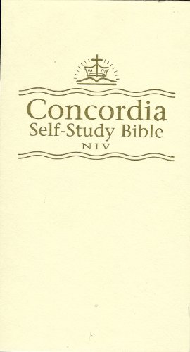 Concordia Self-study Bible NIV Lutheran Edition