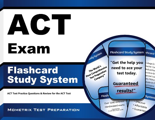 ACT Exam Flashcard Study System: ACT Test Practice Questions & Review for the ACT Test
