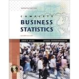 Complete Business Statistics with Student CD 7th (Seventh) Edition byAczel