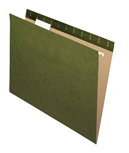 Book Cover Pendaflex Hanging File Folders, Letter Size