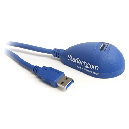 Book Cover StarTech.com (USB3SEXT5DSK) 1,5m (5 ft.) Desktop SuperSpeed USB 3.0 Extension Cable - A to A M/F