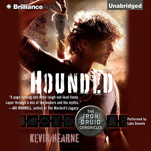 Book Cover Hounded: The Iron Druid Chronicles, Book 1