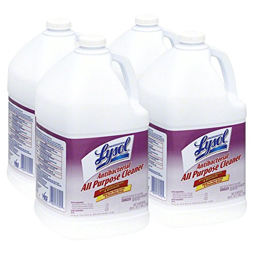 Book Cover Professional Lysol Antibacterial All-Purpose Cleaner Concentrate, 4gal (4X1gal)