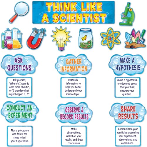 Teacher Created Resources Think Like a Scientist Mini Bulletin Board (TCR4867)