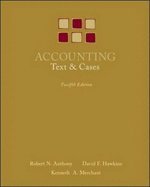 Accounting : Text & Cases, 12th (twelfth) edition