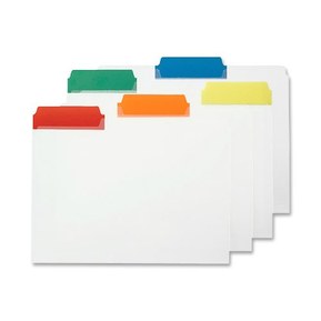 Smead Poly File Folder, Colored 1/3-cut Tab, Letter Size, Assorted Colors, 25 Per Box (10530)