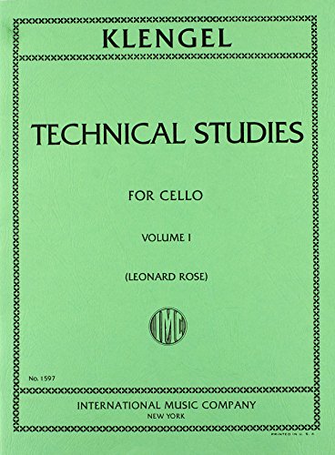 Book Cover Technical Studies for Cello Vol.1