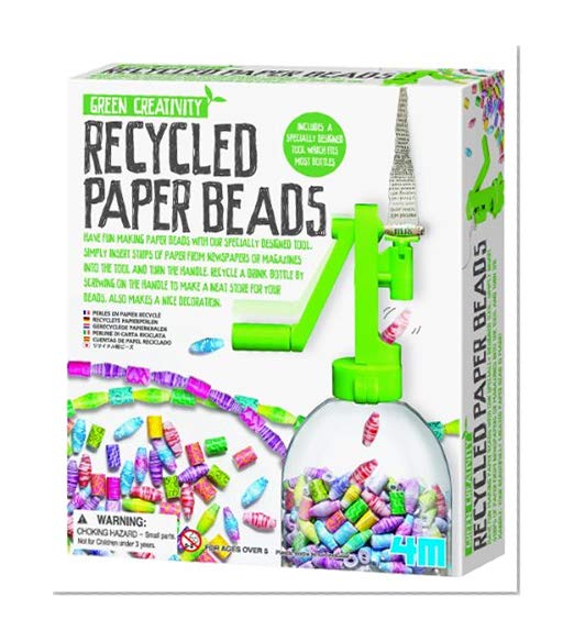 Book Cover 4M Recycled Paper Beads Kit