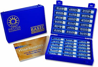 Book Cover Helios Homeopathy 36 Homeopathic Remedy Deluxe Family Kit