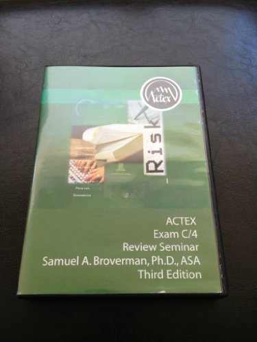 Actex Exam C/4 DVD Seminar Examples