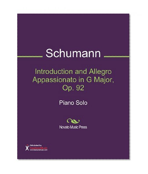 Introduction and Allegro Appassionato in G Major, Op. 92 Sheet Music (Piano Solo)