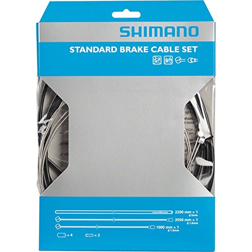 Book Cover Shimano Universal Standard Brake Cable Set, For MTB or Road Bikes