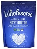 Wholesome Sweeteners 12-Ounce Organic Erythritol Sweetener, Zero Calorie Sweetener, Keto Friendly, Non GMO, Gluten Free & Vegan Sweetener, 1 Pack