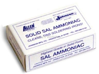 Book Cover Large 1/2 lb Sal Ammoniac Tinning Block