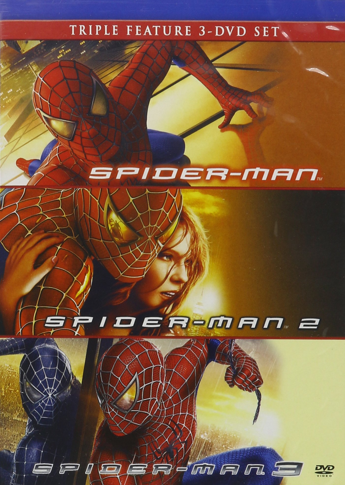 Book Cover Spider-Man (2002) / Spider-Man 2 (2004) / Spider-Man 3 (2007) - Set