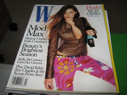 W Magazine (Gisele Bundchen , Flash!..The Art World Exposed , Melanue griggith , Stella McCartney, January 1999)