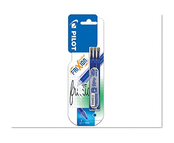 Pilot - FriXion Point - Set de 3 recharges - Bleu - Pointe Fine