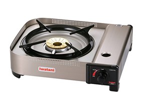 Iwatani Corporation of America 35FW butane stove, Medium, Metallic