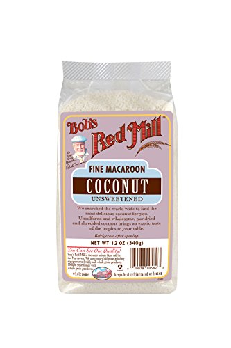 Book Cover Bob's Red Mill Fine Macaroon Coconut (Unsweetened), 12-ounce