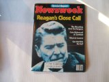 Newsweek April 13, 1981 (REAGAN'S CLOSE CALL -THE SHOOTING AND THE SURGERY- CASE HISTORY OF A GUNMAN)