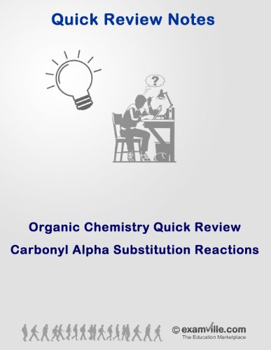 Organic Chemistry Quick Review: Carbonyl Alpha Substitution Reactions (Quick Review Notes)
