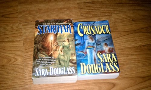 Set of 2 Sara Douglass Books (Crusader, Starman)