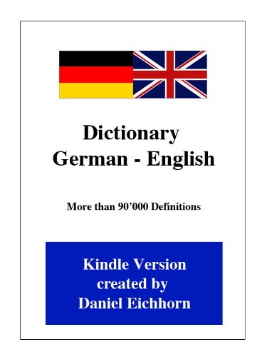 Dictionary German - English (German Edition)